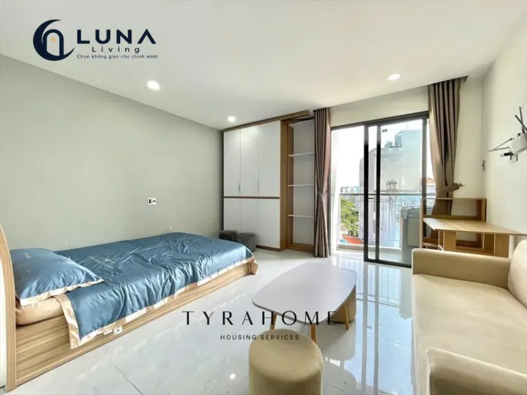 CĂN HỘ DỊCH VỤ FULL NỘI THẤT MÁY GIẶT RIÊNG CÓ BAN CÔNG