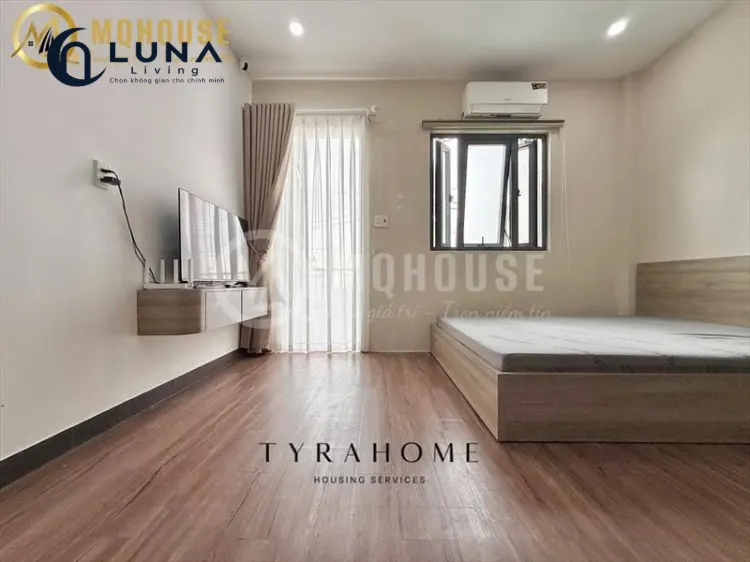 CĂN HỘ DỊCH VỤ FULL NỘI THẤT MÁY GIẶT RIÊNG CÓ BAN CÔNG