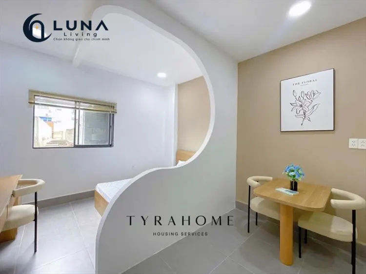 CĂN HỘ DỊCH VỤ FULL NỘI THẤT MÁY GIẶT RIÊNG CÓ CỬA SỔ
