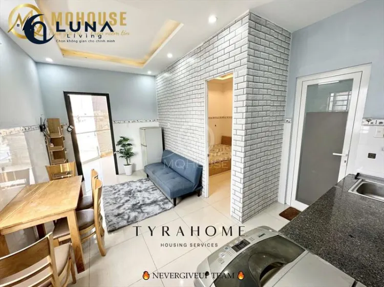CĂN HỘ DỊCH VỤ FULL NỘI THẤT MÁY GIẶT RIÊNG CÓ BAN CÔNG