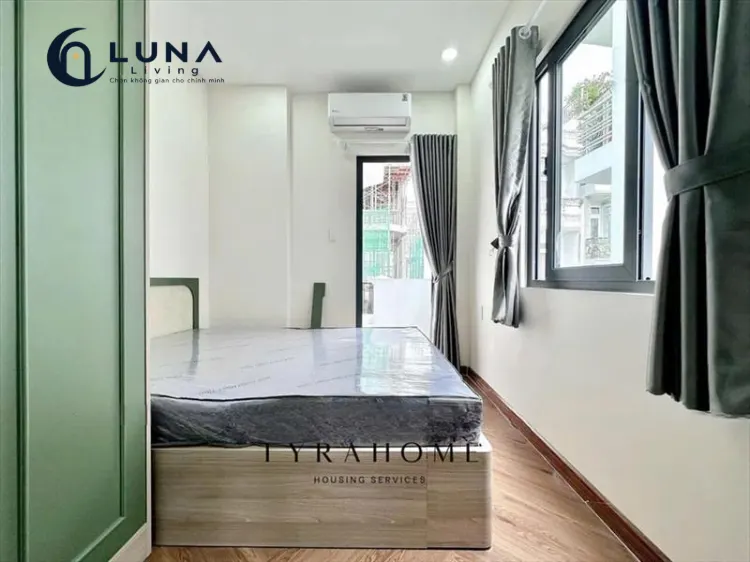 CĂN HỘ DỊCH VỤ FULL NỘI THẤT MÁY GIẶT RIÊNG CÓ BAN CÔNG