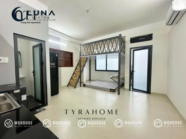 CĂN HỘ DỊCH VỤ FULL NỘI THẤT MÁY GIẶT RIÊNG CÓ BAN CÔNG