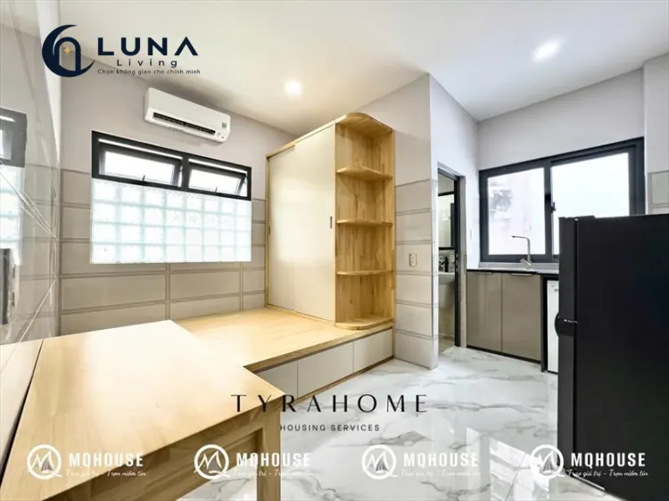 PHÒNG FULL NỘI THẤT MÁY GIẶT RIÊNG CÓ CỬA SỔ