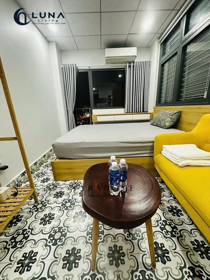 CĂN HỘ DỊCH VỤ FULL NỘI THẤT MÁY GIẶT RIÊNG CÓ CỬA SỔ