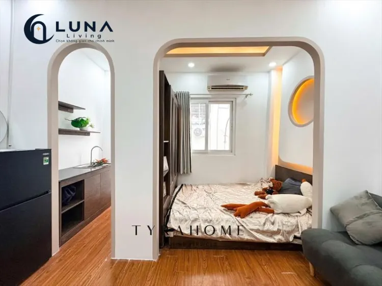 CĂN HỘ DỊCH VỤ FULL NỘI THẤT CÓ BAN CÔNG