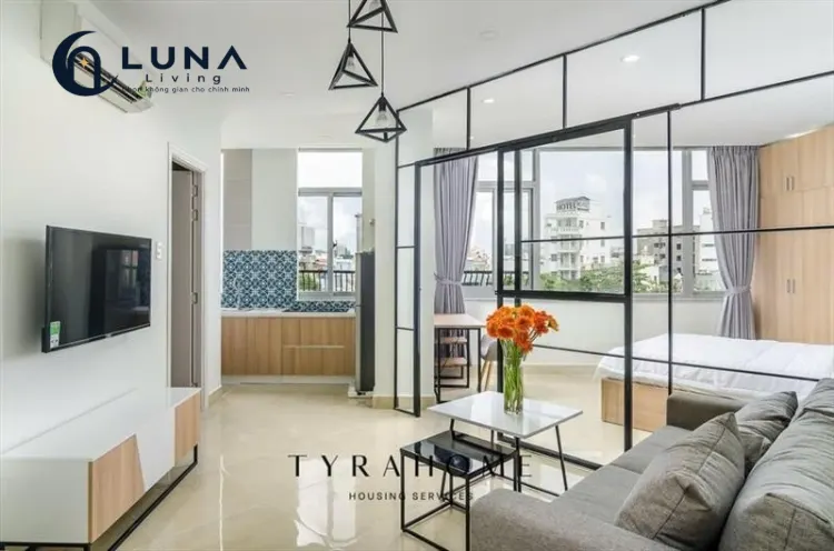 CĂN HỘ DỊCH VỤ FULL NỘI THẤT MÁY GIẶT RIÊNG CÓ CỬA SỔ