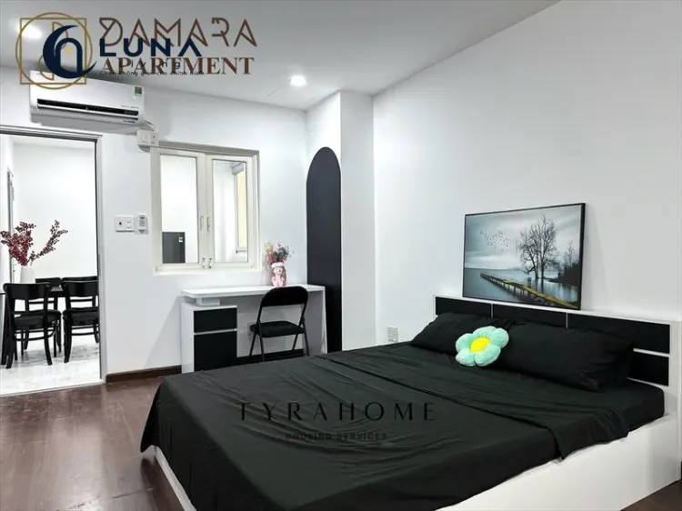 CĂN HỘ DỊCH VỤ FULL NỘI THẤT MÁY GIẶT RIÊNG CÓ CỬA SỔ