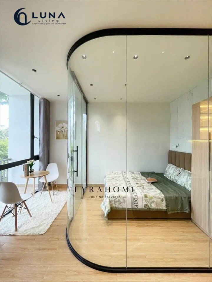 CĂN HỘ DỊCH VỤ FULL NỘI THẤT MÁY GIẶT RIÊNG CÓ BAN CÔNG