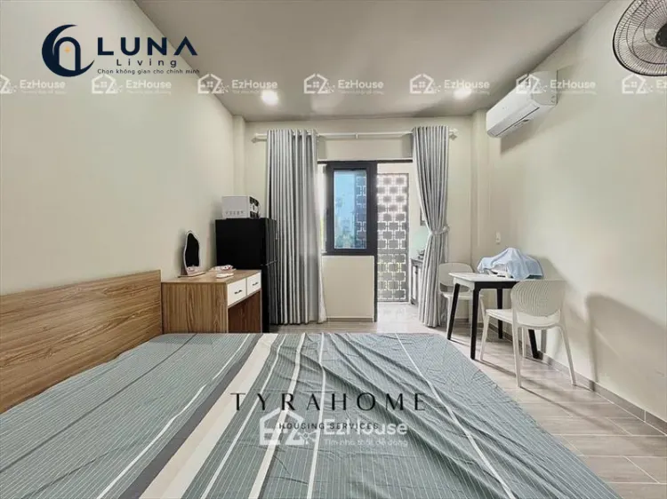 CĂN HỘ DỊCH VỤ FULL NỘI THẤT MÁY GIẶT RIÊNG CÓ BAN CÔNG