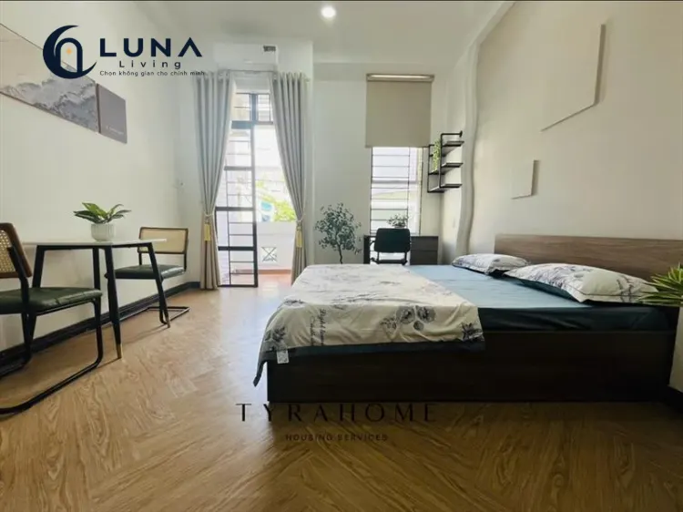 CĂN HỘ DỊCH VỤ FULL NỘI THẤT MÁY GIẶT RIÊNG CÓ BAN CÔNG