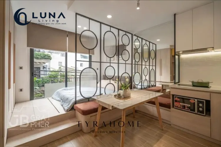 CĂN HỘ DỊCH VỤ FULL NỘI THẤT CÓ BAN CÔNG