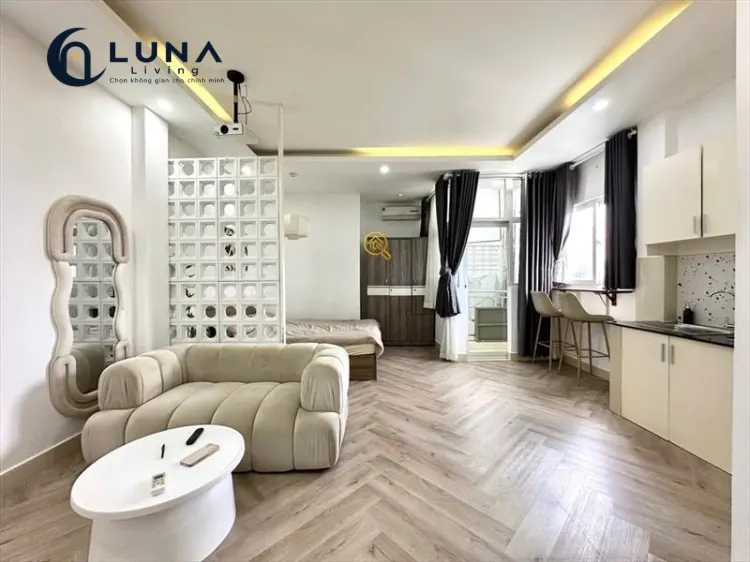 CĂN HỘ DỊCH VỤ FULL NỘI THẤT MÁY GIẶT RIÊNG CÓ CỬA SỔ