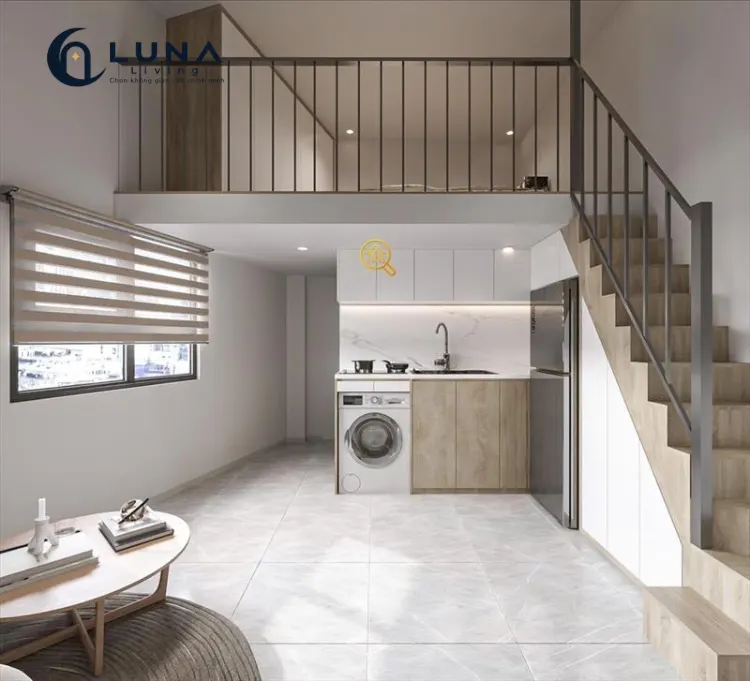 CĂN HỘ DỊCH VỤ FULL NỘI THẤT CÓ CỬA SỔ