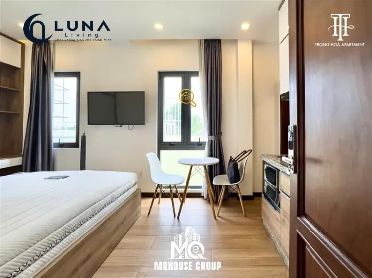 CĂN HỘ DỊCH VỤ FULL NỘI THẤT CÓ CỬA SỔ