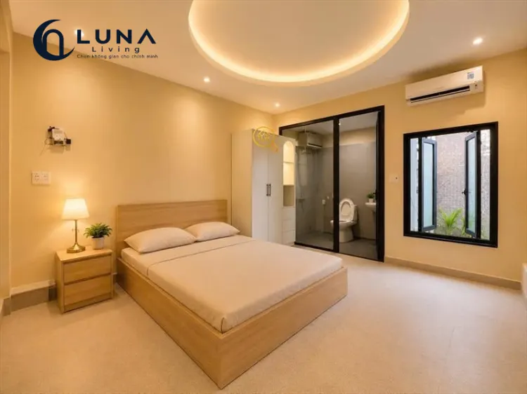 CĂN HỘ DỊCH VỤ FULL NỘI THẤT MÁY GIẶT RIÊNG CÓ BAN CÔNG