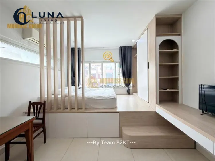 CĂN HỘ DỊCH VỤ FULL NỘI THẤT MÁY GIẶT RIÊNG CÓ CỬA SỔ