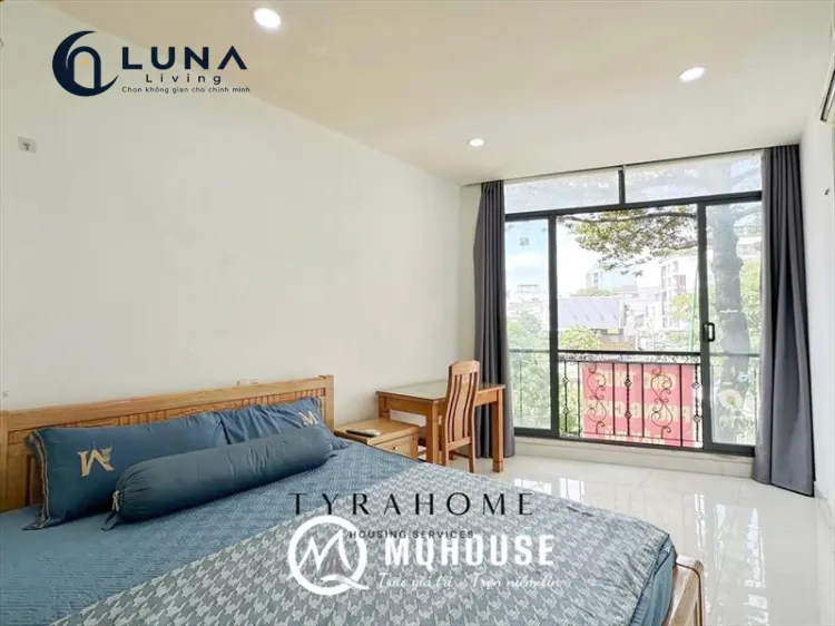 PHÒNG FULLY FURNISHED MÁY GIẶT RIÊNG WITH BALCONY