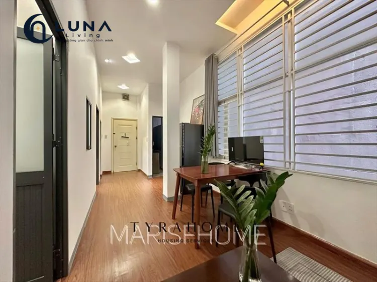 CĂN HỘ DỊCH VỤ FULL NỘI THẤT MÁY GIẶT RIÊNG CÓ CỬA SỔ