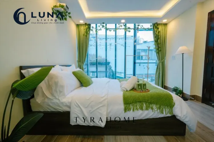 CĂN HỘ DỊCH VỤ FULL NỘI THẤT CÓ CỬA SỔ