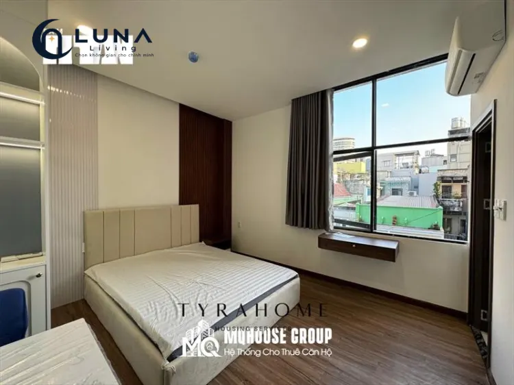 CĂN HỘ DỊCH VỤ FULL NỘI THẤT MÁY GIẶT RIÊNG CÓ CỬA SỔ