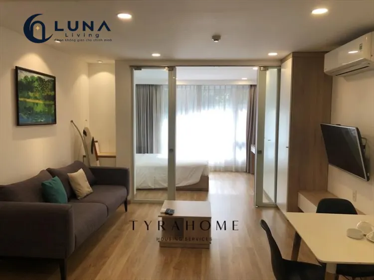 CĂN HỘ DỊCH VỤ FULL NỘI THẤT MÁY GIẶT RIÊNG CÓ CỬA SỔ