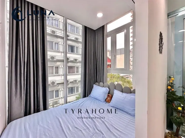 CĂN HỘ DỊCH VỤ FULL NỘI THẤT MÁY GIẶT RIÊNG CÓ CỬA SỔ