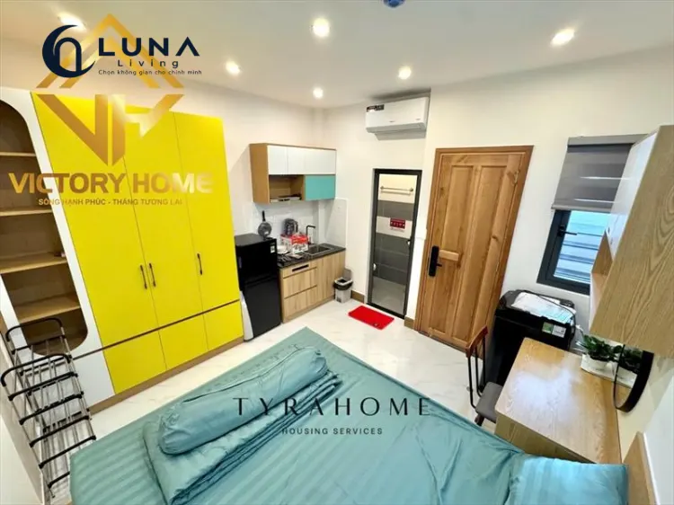 PHÒNG FULL NỘI THẤT MÁY GIẶT RIÊNG CÓ CỬA SỔ
