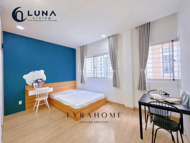 CĂN HỘ DỊCH VỤ FULL NỘI THẤT MÁY GIẶT RIÊNG CÓ CỬA SỔ