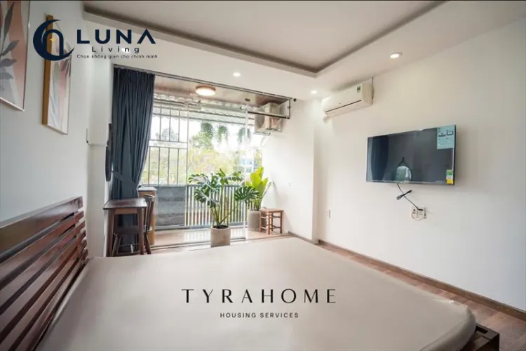 PHÒNG FULLY FURNISHED MÁY GIẶT RIÊNG WITH BALCONY