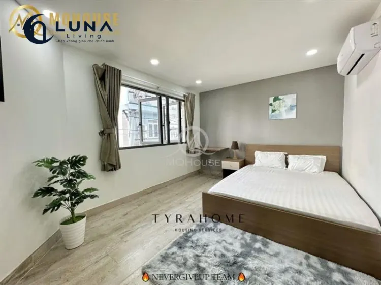 CĂN HỘ DỊCH VỤ FULL NỘI THẤT CÓ CỬA SỔ