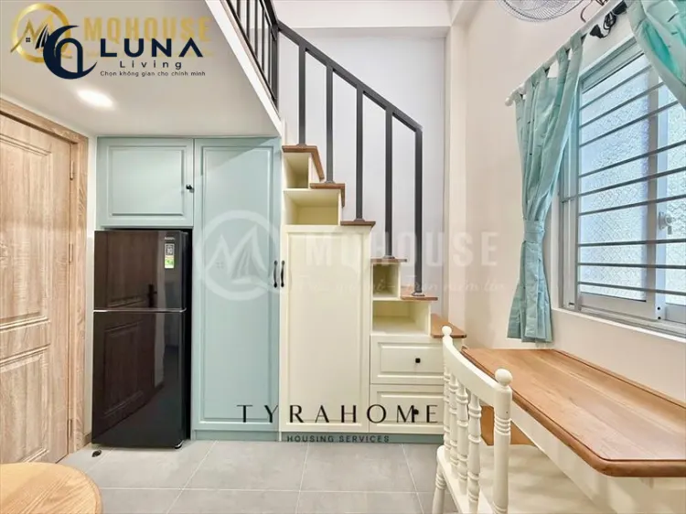 PHÒNG FULL NỘI THẤT MÁY GIẶT RIÊNG CÓ CỬA SỔ
