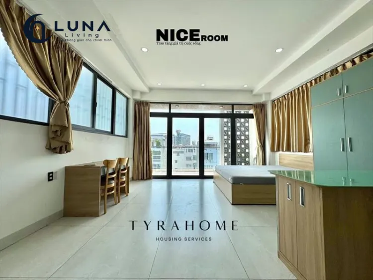 CĂN HỘ DỊCH VỤ FULL NỘI THẤT CÓ BAN CÔNG
