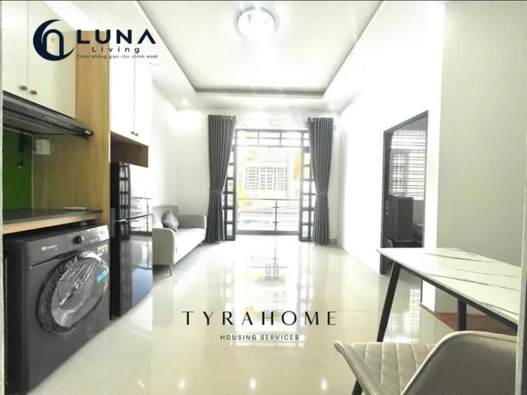 CĂN HỘ DỊCH VỤ FULL NỘI THẤT MÁY GIẶT RIÊNG CÓ BAN CÔNG