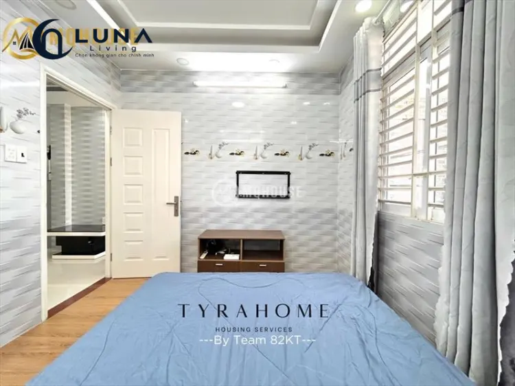 CĂN HỘ DỊCH VỤ FULL NỘI THẤT MÁY GIẶT RIÊNG CÓ CỬA SỔ