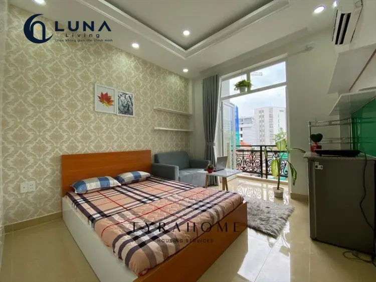 PHÒNG FULL NỘI THẤT CÓ BAN CÔNG