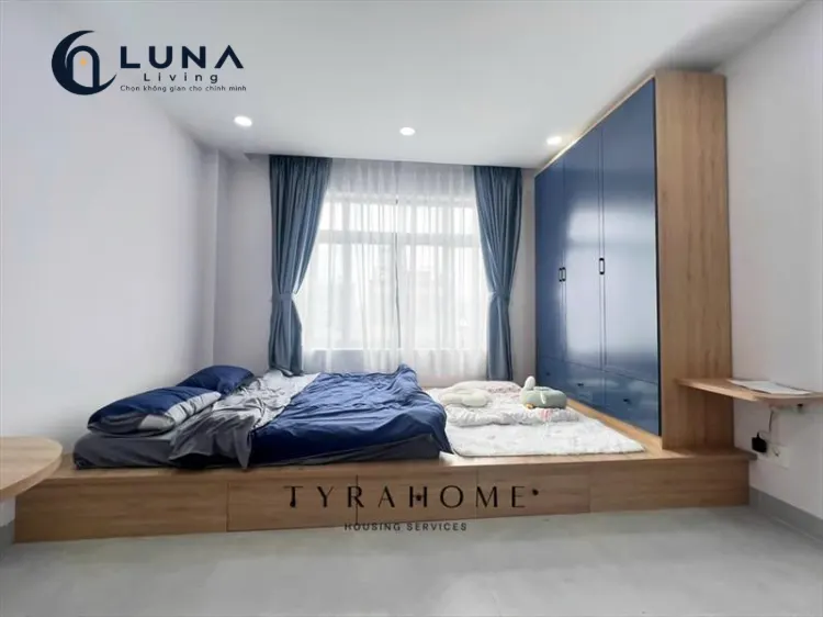 CĂN HỘ DỊCH VỤ FULL NỘI THẤT MÁY GIẶT RIÊNG CÓ CỬA SỔ