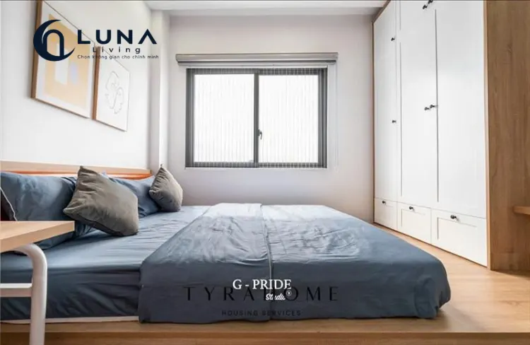 CĂN HỘ DỊCH VỤ FULL NỘI THẤT MÁY GIẶT RIÊNG CÓ CỬA SỔ