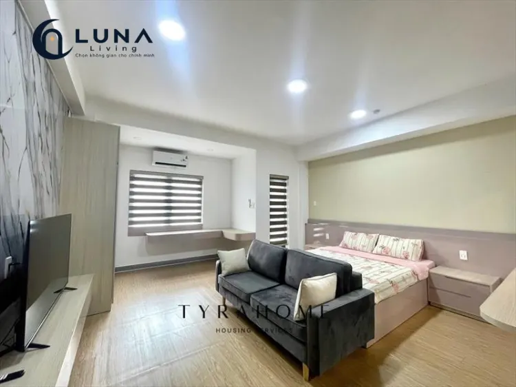 CĂN HỘ DỊCH VỤ FULL NỘI THẤT MÁY GIẶT RIÊNG CÓ BAN CÔNG