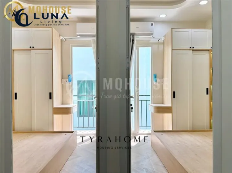 CĂN HỘ DỊCH VỤ FULL NỘI THẤT MÁY GIẶT RIÊNG CÓ BAN CÔNG