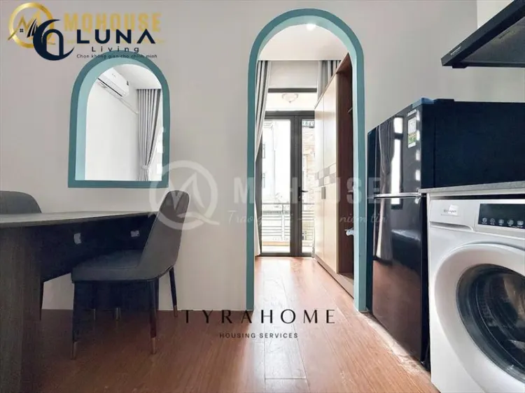 CĂN HỘ DỊCH VỤ FULL NỘI THẤT MÁY GIẶT RIÊNG CÓ BAN CÔNG