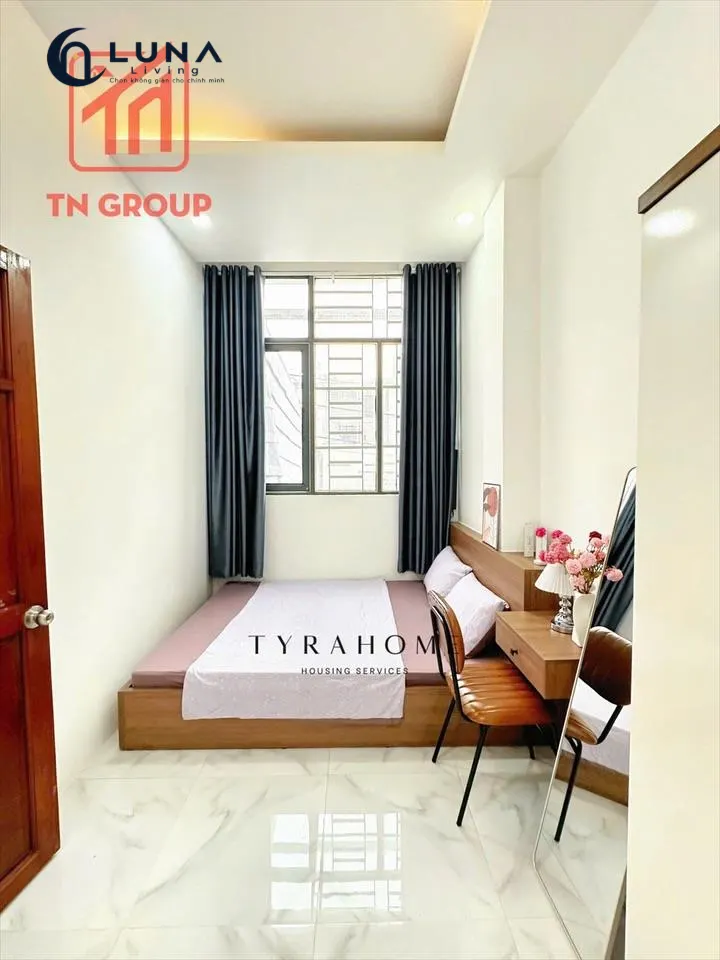 CĂN HỘ DỊCH VỤ FULL NỘI THẤT CÓ CỬA SỔ