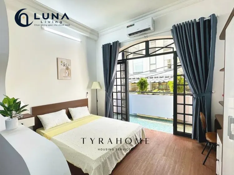 PHÒNG FULL NỘI THẤT CÓ BAN CÔNG