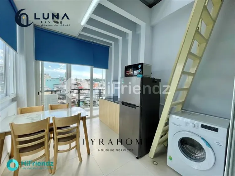 CĂN HỘ DỊCH VỤ FULL NỘI THẤT MÁY GIẶT RIÊNG CÓ BAN CÔNG