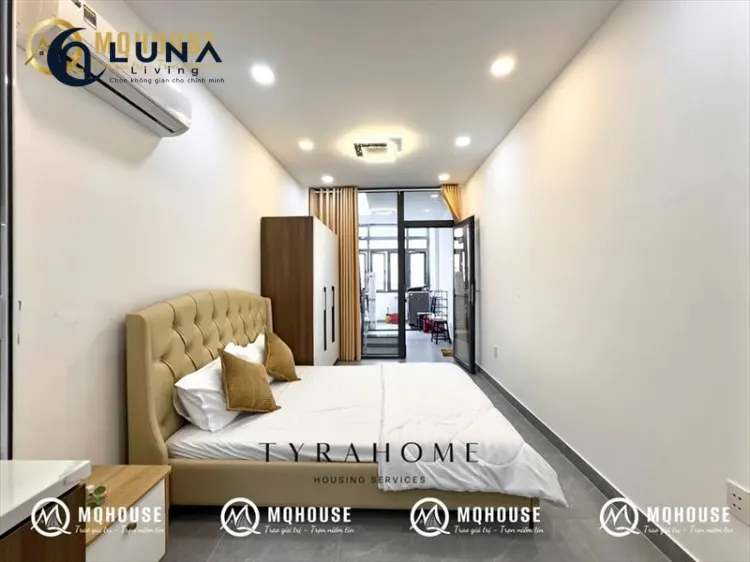 CĂN HỘ DỊCH VỤ FULL NỘI THẤT CÓ CỬA SỔ