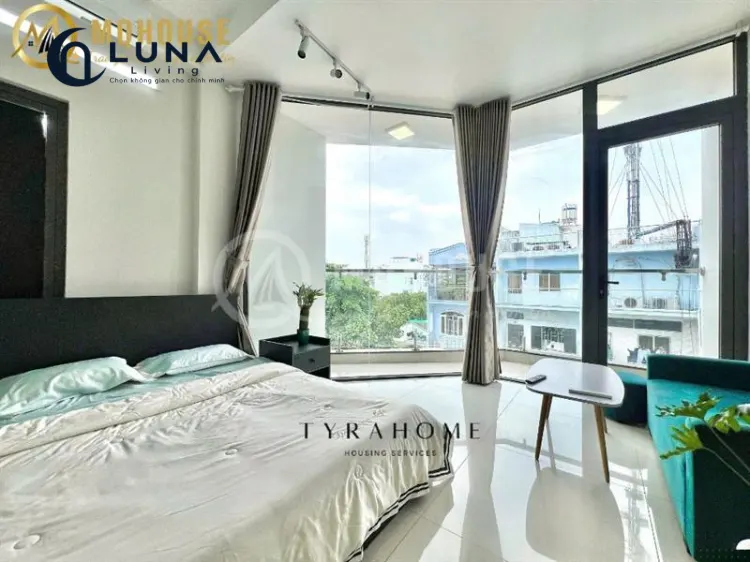 CĂN HỘ DỊCH VỤ FULL NỘI THẤT MÁY GIẶT RIÊNG CÓ BAN CÔNG