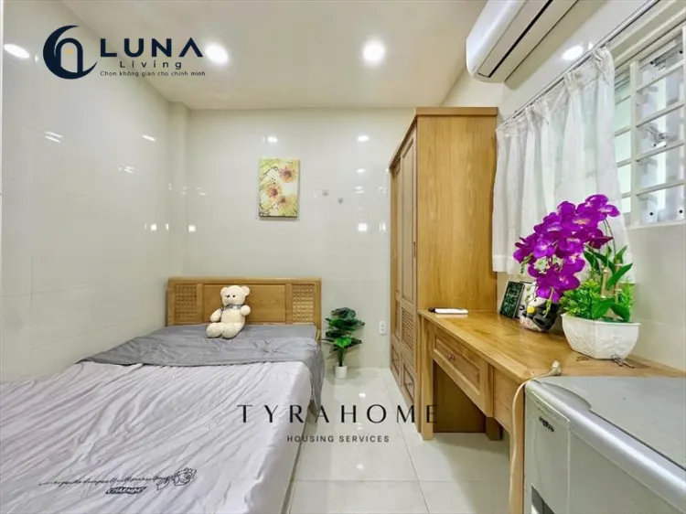 CĂN HỘ DỊCH VỤ FULL NỘI THẤT MÁY GIẶT RIÊNG CÓ CỬA SỔ