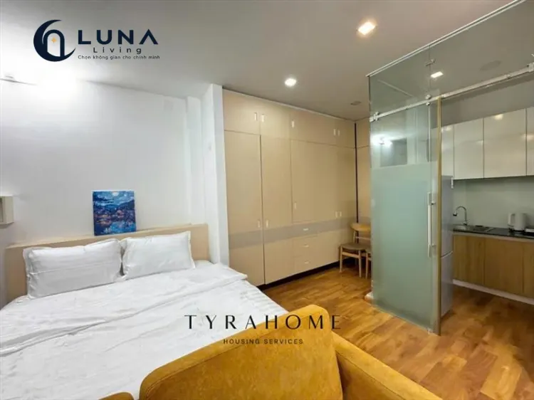 CĂN HỘ DỊCH VỤ FULL NỘI THẤT MÁY GIẶT RIÊNG CÓ CỬA SỔ