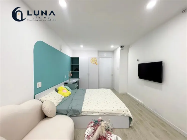 CĂN HỘ DỊCH VỤ FULL NỘI THẤT MÁY GIẶT RIÊNG CÓ CỬA SỔ