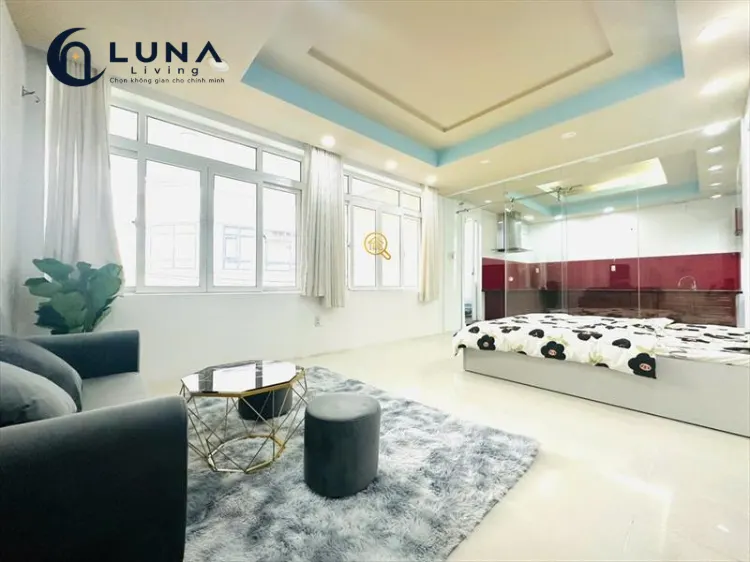 CĂN HỘ DỊCH VỤ FULL NỘI THẤT CÓ CỬA SỔ