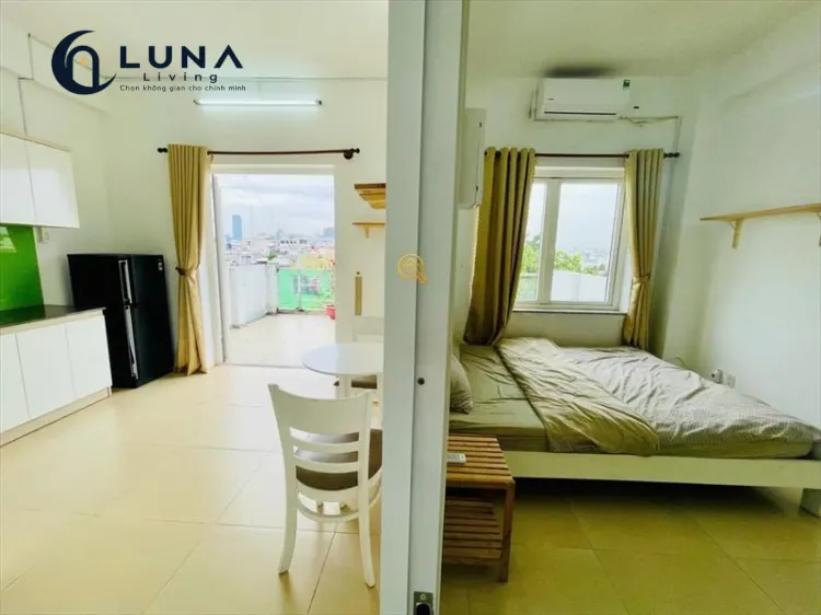 CĂN HỘ DỊCH VỤ FULL NỘI THẤT MÁY GIẶT RIÊNG CÓ BAN CÔNG
